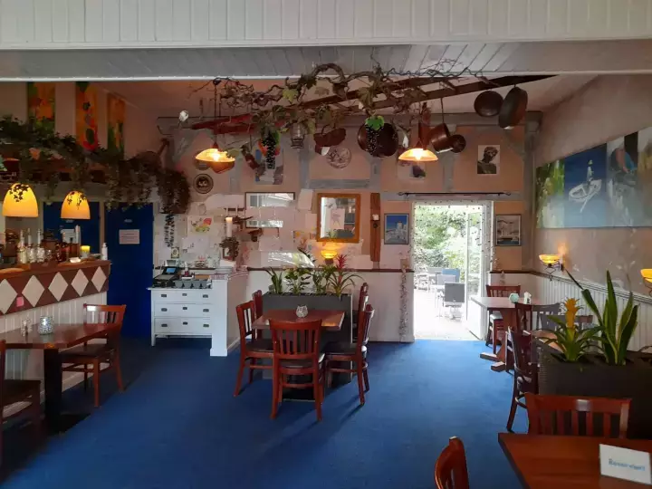 Sitzplätze griechisches Restaurant Grube